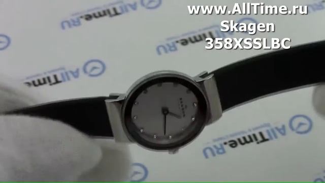 Обзор. Женские наручные часы Skagen 358XSSLBC смотреть онлайн