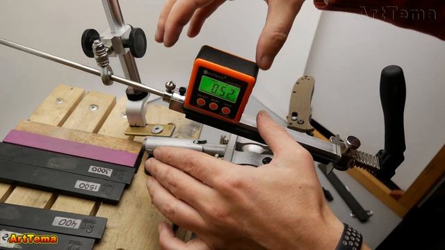 An Advanced Version Of The Sharpener Ruixin Pro RX 009 From Aliexpress | Stepped Knife Sharpening