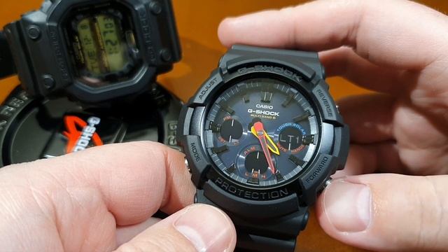 Casio G-Shock GAW-100BMC-1A - ustawienia zegarka [PL] смотреть онлайн