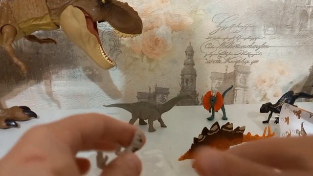 распаковка Jurassic world minis смотреть онлайн