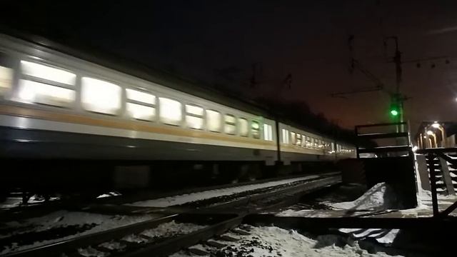 ЭД4М-0466 ЦППК Перекраска Наше Подмосковье На станции Мичуринец смотреть онлайн