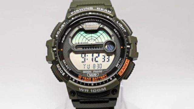 Casio Fishing Gear WS-1200H-3A Module 3485 2020