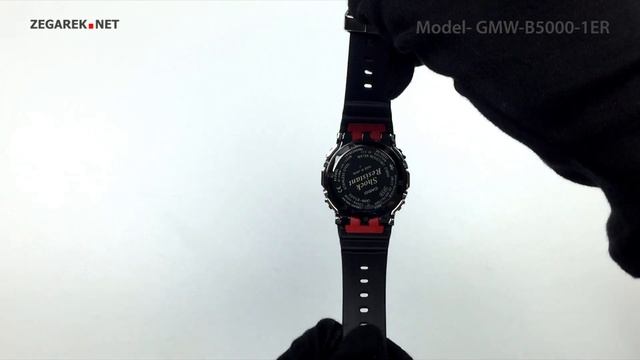 Casio G-SHOCK Specials GMW-B5000-1ER FULL METAL CASE LIMITED - Zegarek.net смотреть онлайн