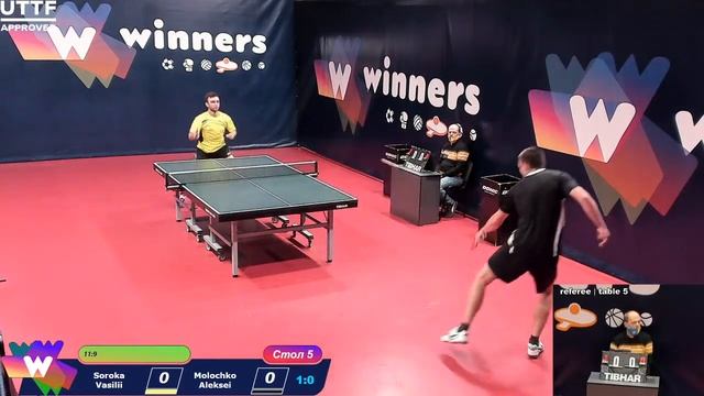 WINners League 19.03.2021 Soroka V. - Molochko A. 16:45 смотреть онлайн
