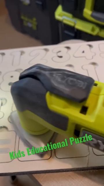 Finishing Up Kids Puzzle Cut on Glowforge Sanding with Ryobi HP Multi-Tool & Ryobi Link Storage смотреть онлайн