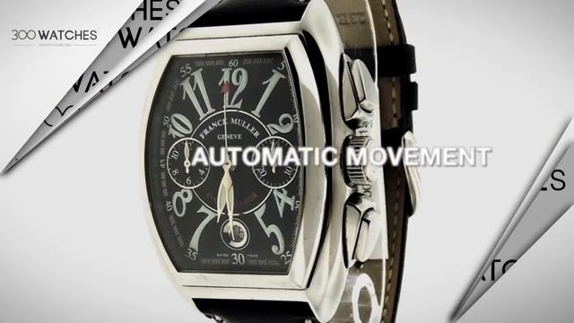 See this pre owned Franck Muller 8000 CC Conquistador Stainless Steel Watch смотреть онлайн