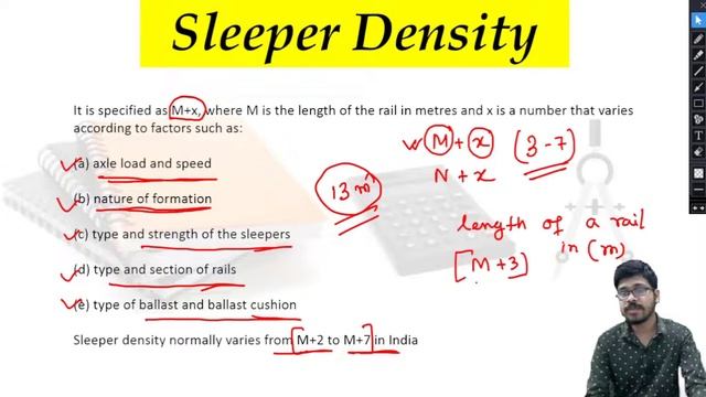 sleeper density in railway engineering || sleeper density problems 🔥🔥🔥 смотреть онлайн
