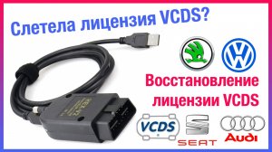 Восстановление лицензии VCDS (Вася). Что делать если слетела лицензия VCDS? Решение проблемы