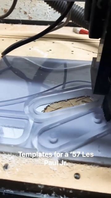 Shapeoko fun!! Cutting ‘57 Les Paul Jr. templates. смотреть онлайн