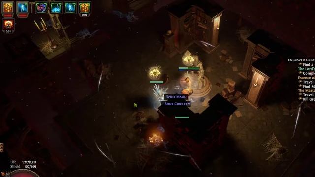 Path Of Exile 3.18 / Novice Gameplay / Scion VAAL Spectral Throw / Spectral Helix / Part 14 смотреть онлайн