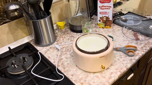 Йогуртница от Kitfort KT-6081 #kitfort #китфорт #йогуртница