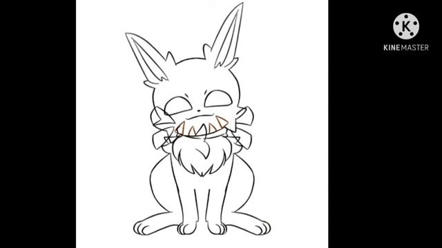 Drawing 4 different styles from original + Gift fir Ameera Fluff | Furry Animal | смотреть онлайн