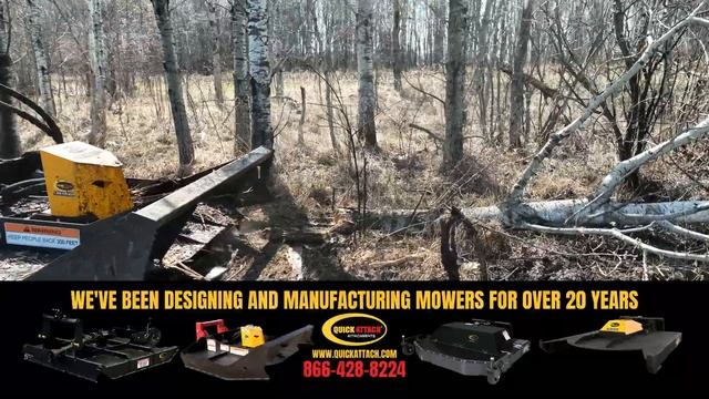 The Mega Mower X runs on standard flow at 22 GPM on a county job clearing ditches смотреть онлайн