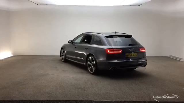HF64ZZJ AUDI A6 AVANT TDI ULTRA BLACK EDITION GREY 2014 смотреть онлайн