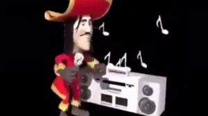 Мем, пират с магнитофоном. Полуторачасовая версия