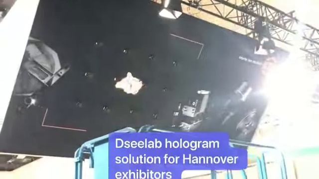 Dseelab hologram solution for Hannover exhibitors смотреть онлайн
