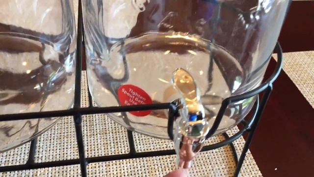 1.5GAL Double Mason Jar Glass Beverage Dispenser Review смотреть онлайн