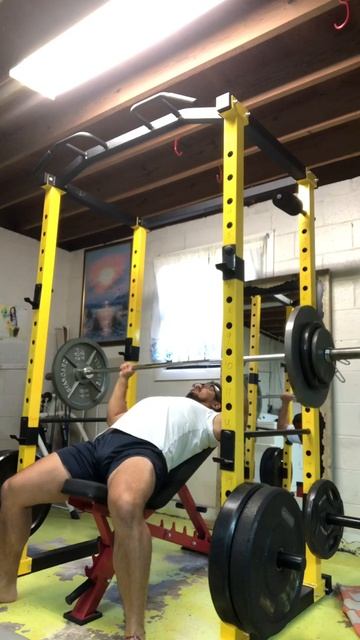 205 lbs incline bench смотреть онлайн