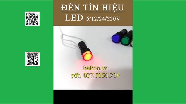 ĐÈN TÍN HIỆU led 6v 12v 24v 220v 380v смотреть онлайн