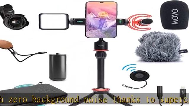 Movo iVlog1 Vlogging Kit for iPhone - Lightning Compatible YouTube Starter Kit - with Shotgun Micro смотреть онлайн