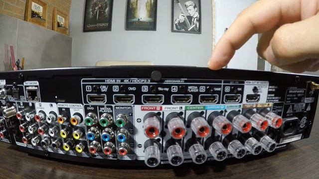RECEIVER MARANTZ NR1711 8K SEU HOME THEATER смотреть онлайн