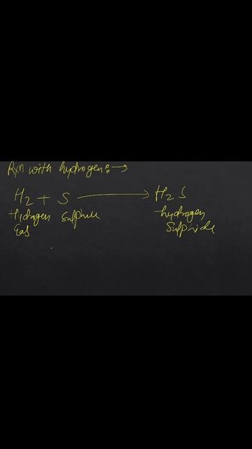 Reaction of Non-Metal with Hydrogen | Chemical Properties of Non-Metal смотреть онлайн