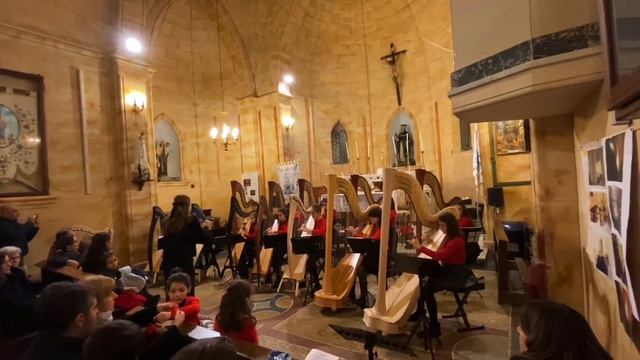 La Villanella V.Galilei Sardinia Suzuki Harp Ensemble смотреть онлайн