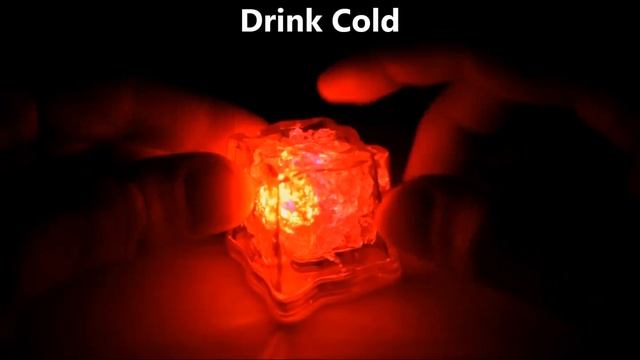 LED Light Up Freezable Ice Cubes (24pc) смотреть онлайн
