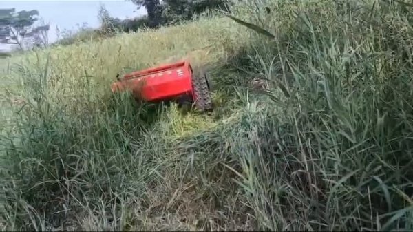 Газонокосилка гусеничная