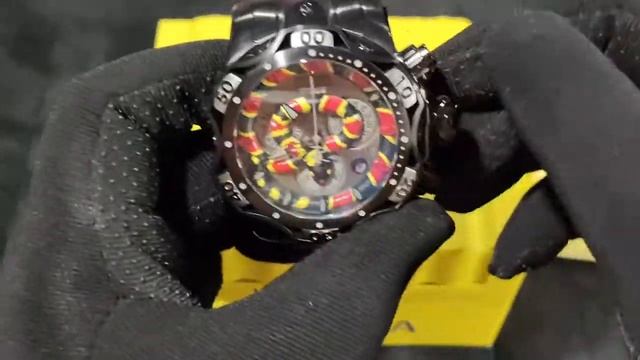 Invicta Reserve Venom Men Model 30310 - Men's Watch Quartz смотреть онлайн