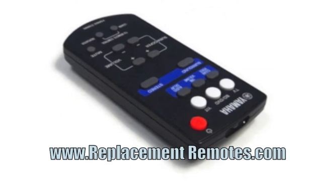 YAMAHA FSR62 Sound Bar System Remote Control - www.ReplacementRemotes.com смотреть онлайн