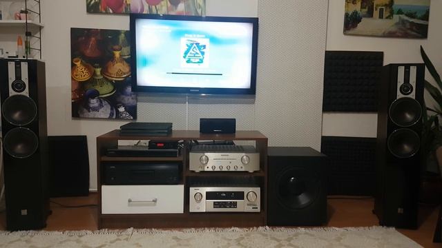 Dali opticon 6 , Denon x4500 смотреть онлайн