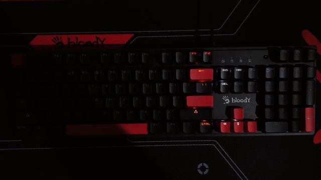 Bloody S510N - Mechanical Gaming Keyboard with RGB Lighting Effects смотреть онлайн