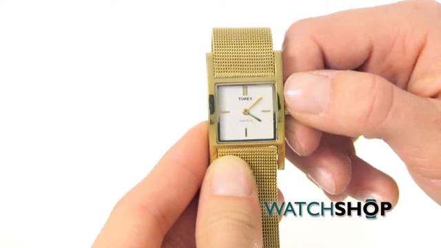 Timex Ladies' Indiglo Mesh Watch (T2J921) смотреть онлайн