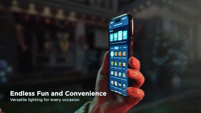 Светодиодные постоянные наружные светильники Govee RGBIC, (30 м). H705E311