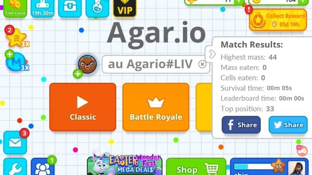 Agario live stream DNS(207.69.188.187) смотреть онлайн