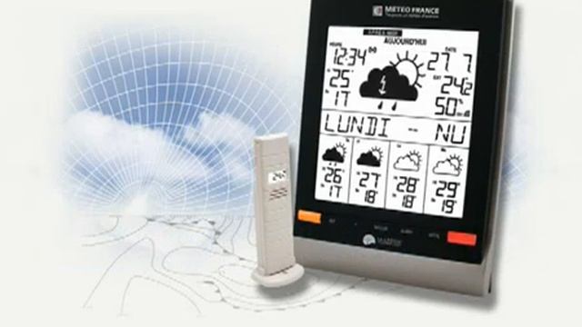 Station météo WD9540 J+4 METEO FRANCE Radio pilotée signal STAR METEO смотреть онлайн