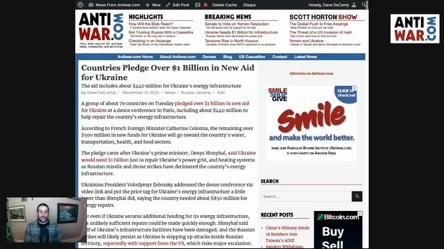 Sanders Withdraws Yemen Vote Due to Biden Opposition, US to Send Ukraine Patriot Missiles, and More смотреть онлайн