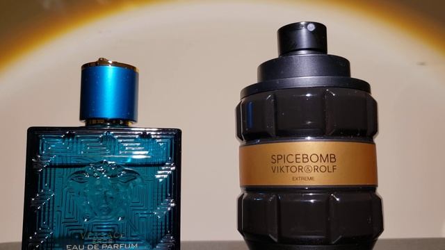 Vesace Eros Eau De Parfum Vs Viktor & Rolf Spicebomb Extreme