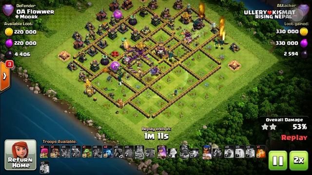 Clash Of Clans - Th14 Legend Hits (CLONE HYDRA) 5800 PLUS TROPHY 🏆 смотреть онлайн