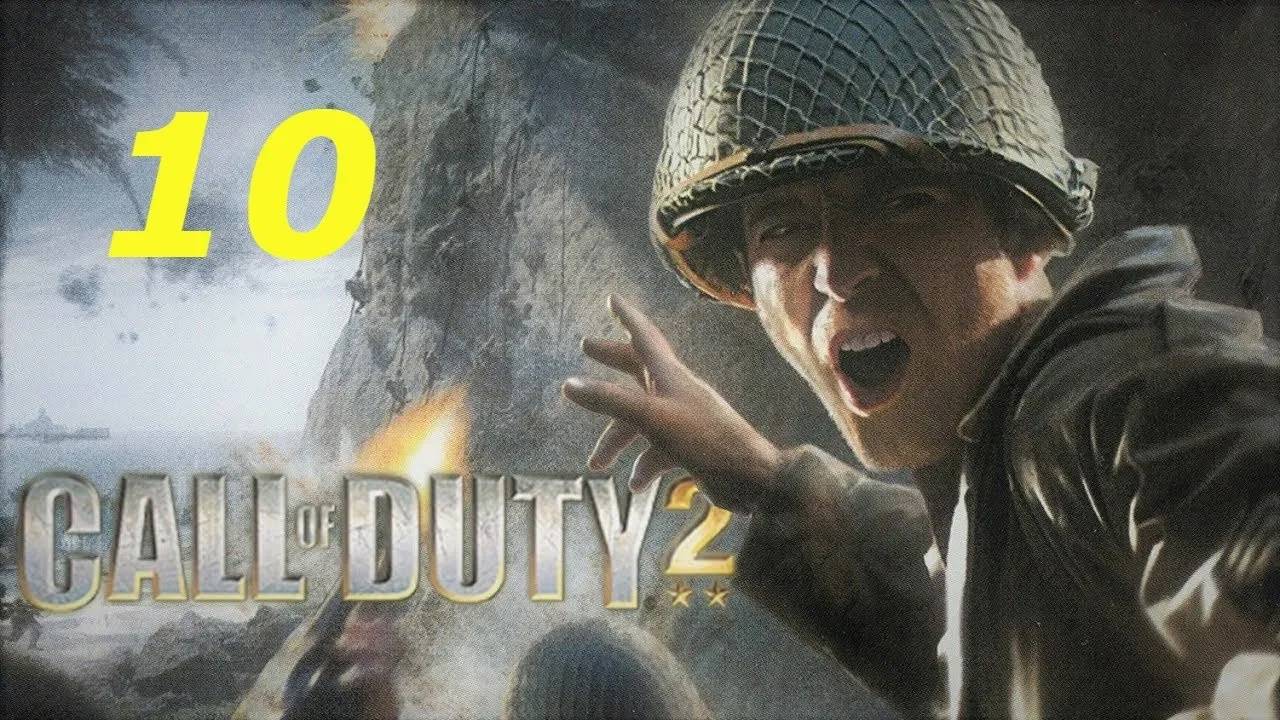 Прохождение Call of Duty 2 #10 (Переправа через Рейн) ФИНАЛ