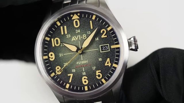 AVI-8 Flyboy Engineer Automatic AV-4075-33 смотреть онлайн