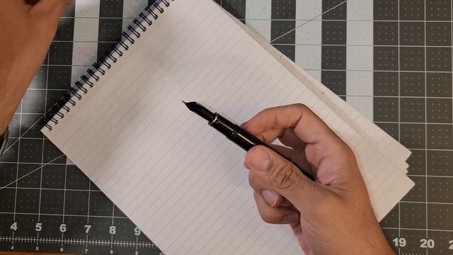 Pelikan M1000 unboxing, quick walkthrough and writing sample смотреть онлайн