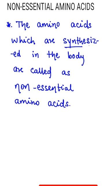 Non-essential Amino Acids | Biochemistry | | Pharmacy | смотреть онлайн