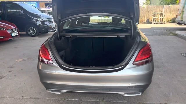 Mercedes-Benz C Class 2.0 C220d Sport (Premium Plus) G-Tronic+ Euro 6 (s/s) 4dr, Grey, KJ68CKY смотреть онлайн