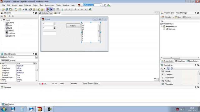 04 - Счетчики, списки, флажки, переключатели, закладки