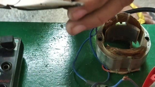 HOW TO REPAIR A PORTABLE AIR BLOWER