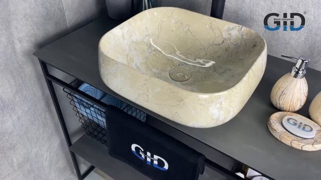 Накладная раковина под камень Gid Mnc188 смотреть онлайн