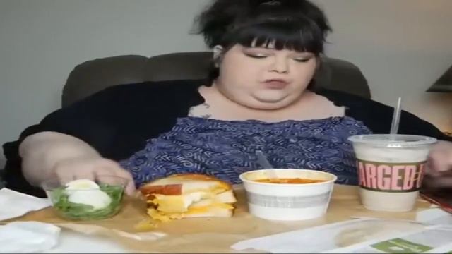 ssbbw&bbw || Wow Eating Creamy Tomato Soup & Grilled Cheese Mukbang смотреть онлайн