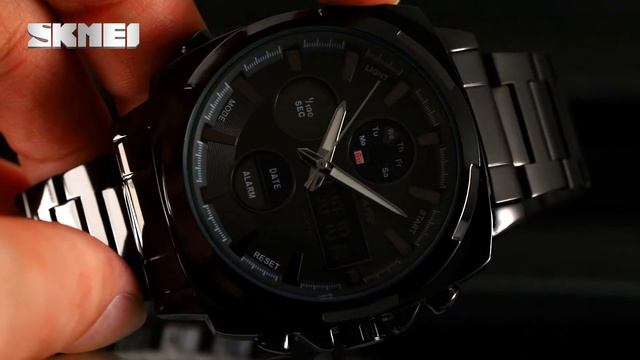 skmei 1673 stainless steel band watch смотреть онлайн
